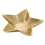 2er-Set Dekoschalen Starlight – Sternform aus Aluminium in Gold
