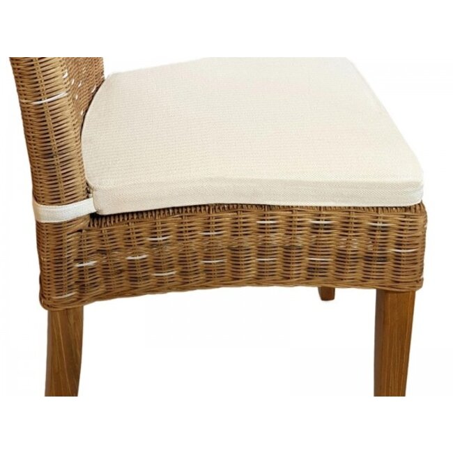 4 Stück Esszimmer Rattanstühle natur