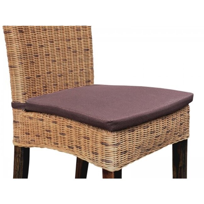 Esszimmerstuhl Rattan braun