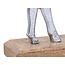 2er-Set Dekofiguren Hirsche – Aluminium & Mangoholz