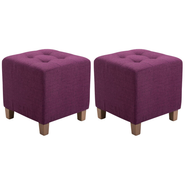 2er Set Sitzhocker Pharao