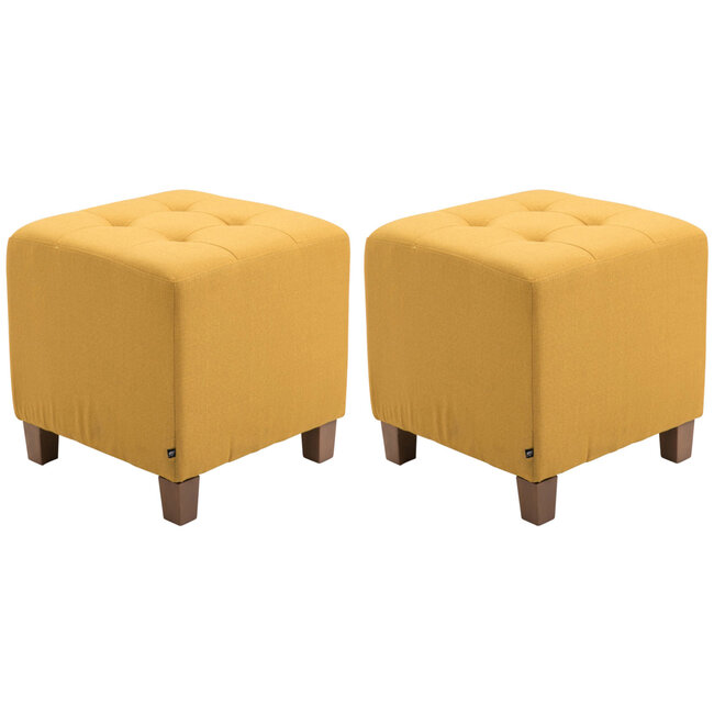 2er Set Sitzhocker Pharao