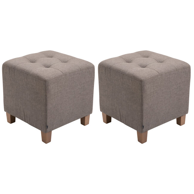 2er Set Sitzhocker Pharao