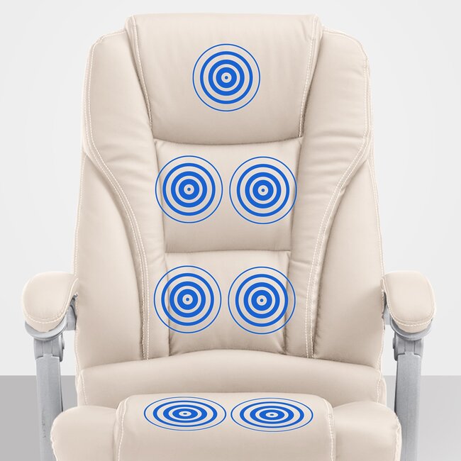 Bürostuhl Pacific  Creme