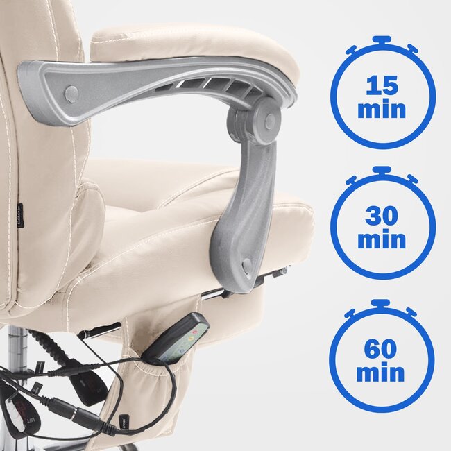 Bürostuhl Pacific  Creme