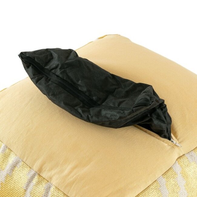 Sitzhocker Pouf gold