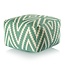 Fußhocker Pouf Kelim mint