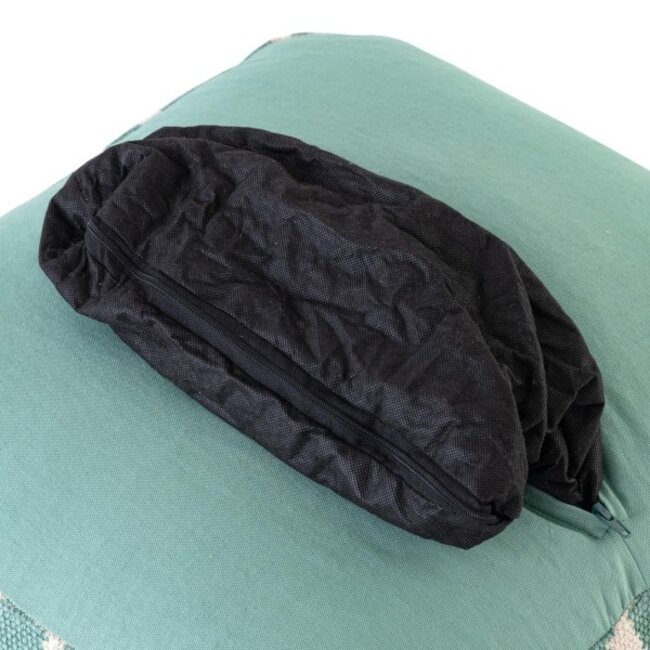 Fußhocker Pouf Kelim mint