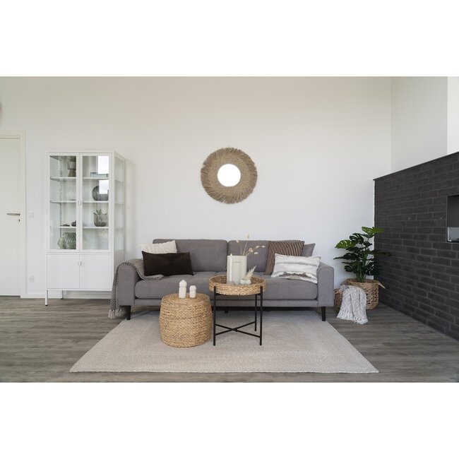 Menorca Teppich, 100% recycelter Kunststoff, sand 140x200 cm