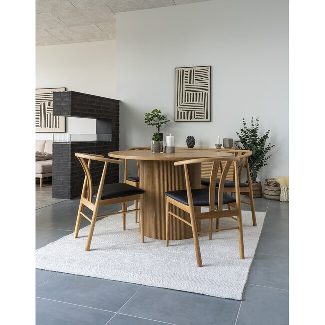 Lipari Canvas Print - Leinwanddruck, Canvas, schwarz/beige 60x90 cm