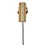 Paris Wandleuchte - Lampe, Messing, 190 cm