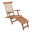 Arrecife Liegestuhl aus Teak mit verstellbarer Rückenlehne, natur