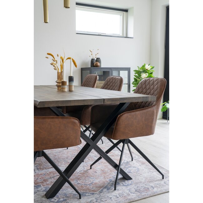 Havana Rug - Teppich, Orange/Blau bis 200x300 cm