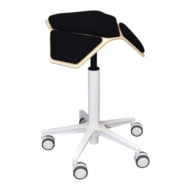 ILOA+ | Hocker Rollhocker | Sattelhocker - Birke Natur