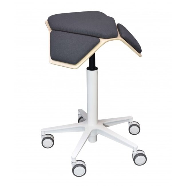 ILOA+ | Hocker Rollhocker | Sattelhocker - Birke Natur