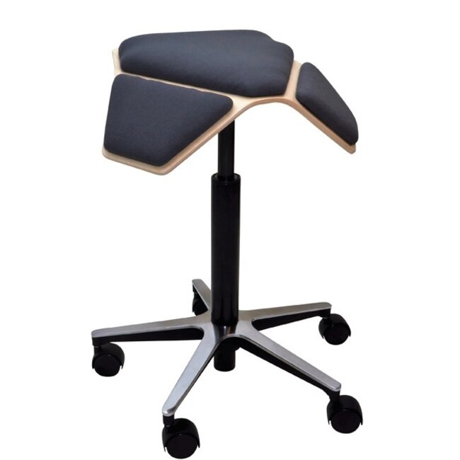 ILOA+ | Hocker Rollhocker | Sattelhocker - Birke Natur