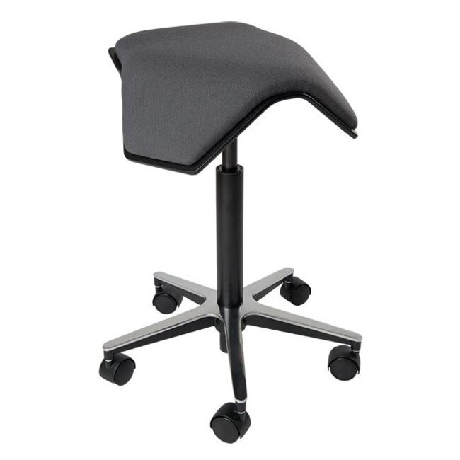 ILOA One | Hocker Rollhocker | Sattelhocker -  Birke Schwarz