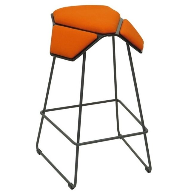 ILOA+ Bar | Barhocker - Sitzschale Schwarz