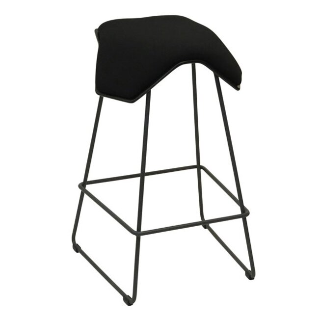 ILOA One Bar | Barhocker - Sitzschale Schwarz