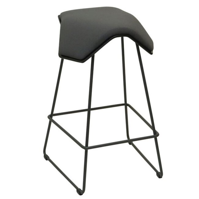 ILOA One Bar | Barhocker - Sitzschale Schwarz