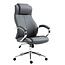 Bürostuhl Salford Echtleder – ergonomischer Drehstuhl mit Wippfunktion