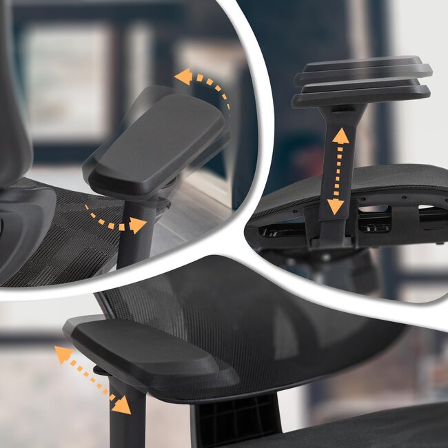 Bürostuhl Deshler schwarz