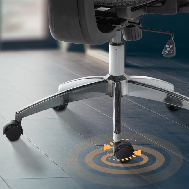 Bürostuhl Deshler schwarz