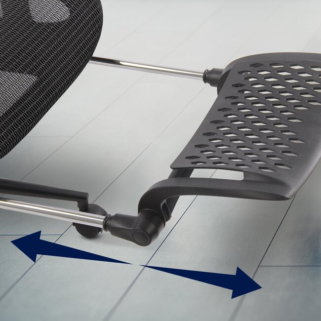 Bürostuhl Reston schwarz oder Grau