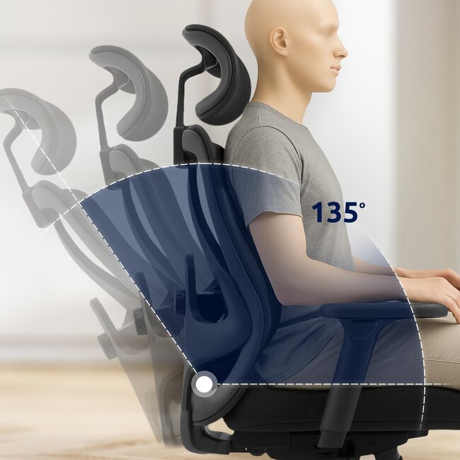 Bürostuhl Elisha schwarz