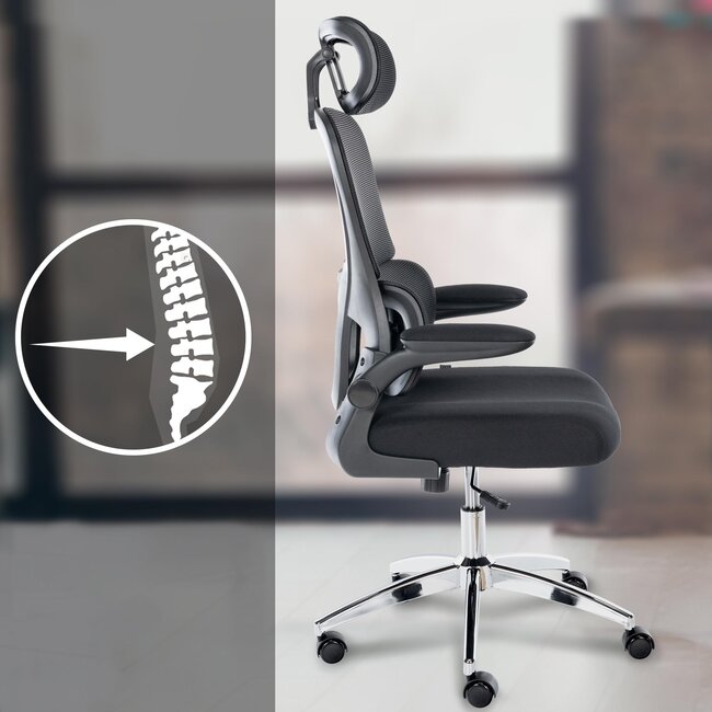 Bürostuhl Overton schwarz