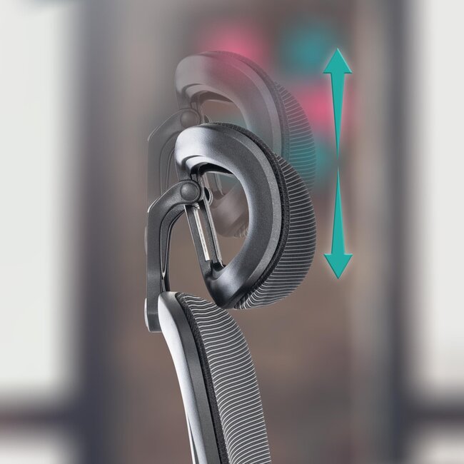 Bürostuhl Overton schwarz