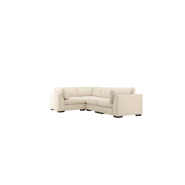 Ecksofa Beige Salerno