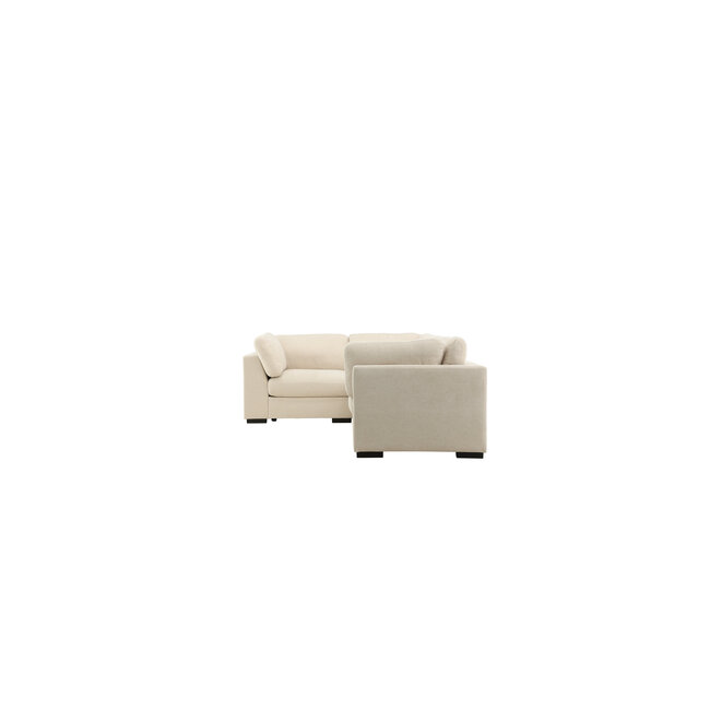 Ecksofa Beige Salerno