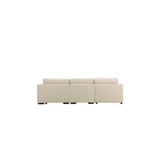 Ecksofa Beige Salerno