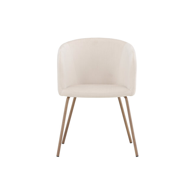 Armlehnstuhl Berit Creme