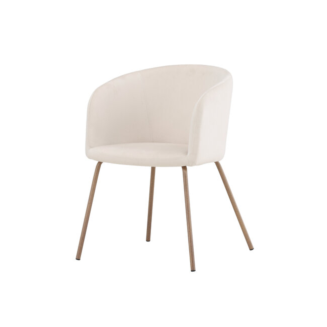 Armlehnstuhl Berit Creme