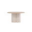 Runder Couchtisch Olivia Beige 80cm
