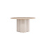Runder Couchtisch Olivia Beige 80cm