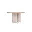 Runder Couchtisch Olivia Beige 80cm