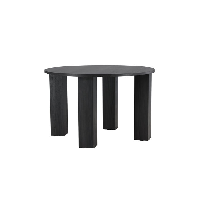 Runder Esstisch Juno Schwarz 120cm