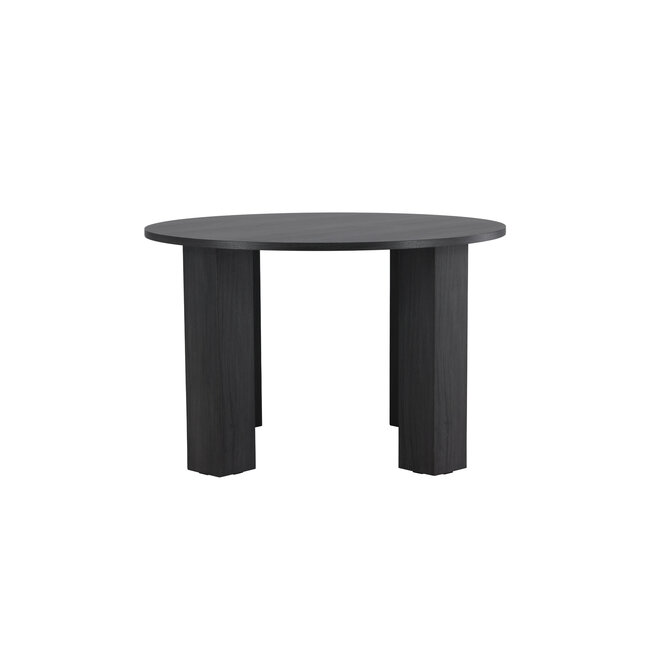 Runder Esstisch Juno Schwarz 120cm