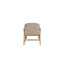 Sessel mit Hocker Rile Braun