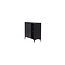 Vitrinenschrank Piring Schwarz