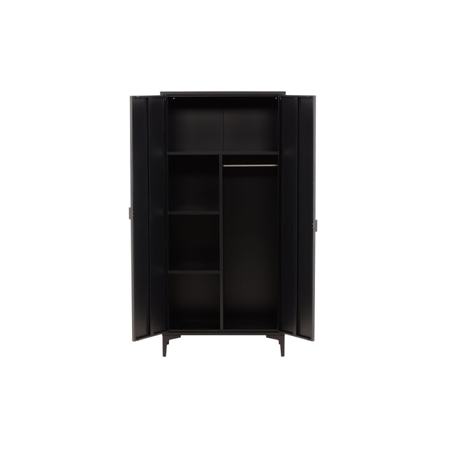 Kleiderschrank Piring  schwarz