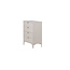 Stilvolle Schubladenschrank Piring Beige