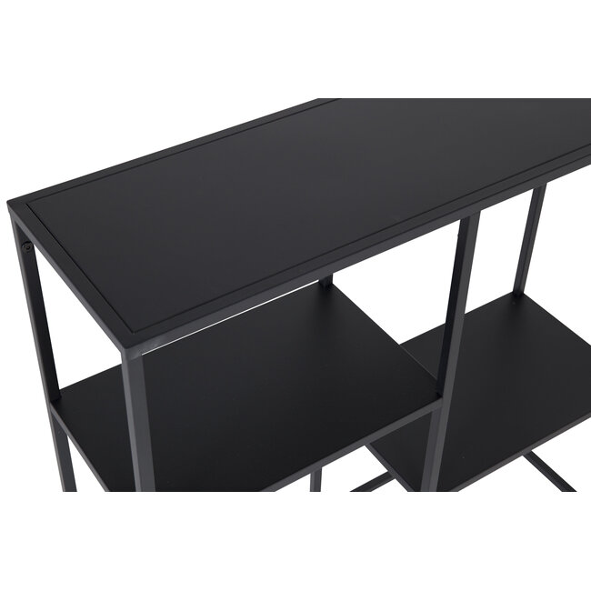 Regal Staal Schwarz - Konsolentisch