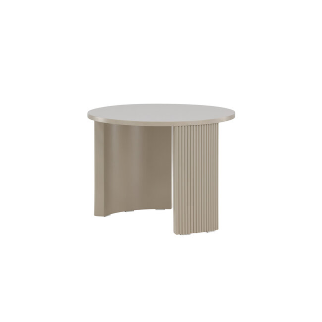 Sofa-Tisch Bristol  Ø60×45 cm Beige