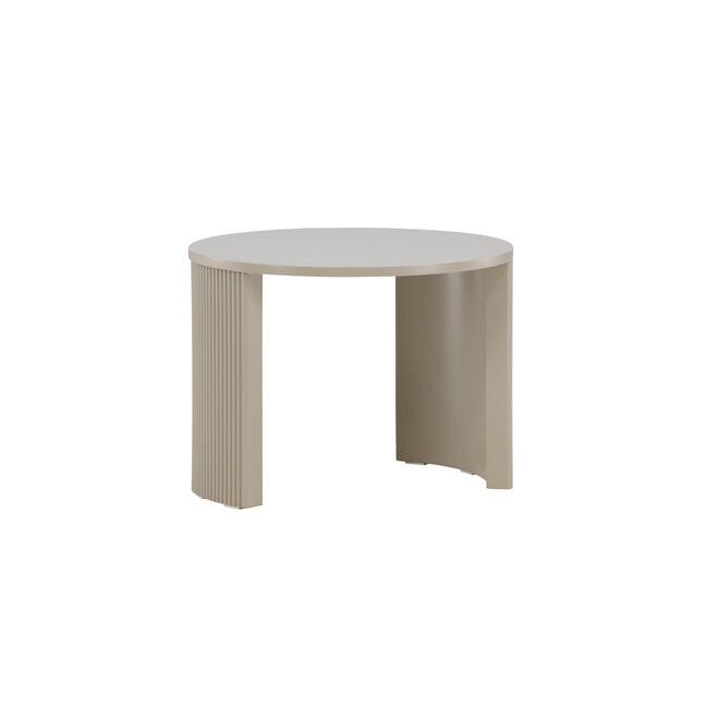 Sofa-Tisch Bristol  Ø60×45 cm Beige