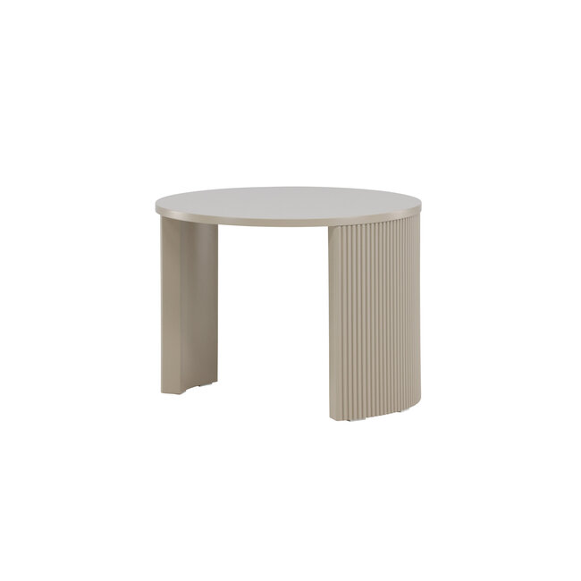 Sofa-Tisch Bristol  Ø60×45 cm Beige