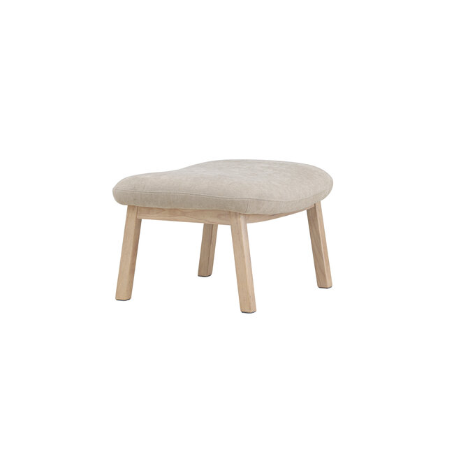 Hocker Rile Beige